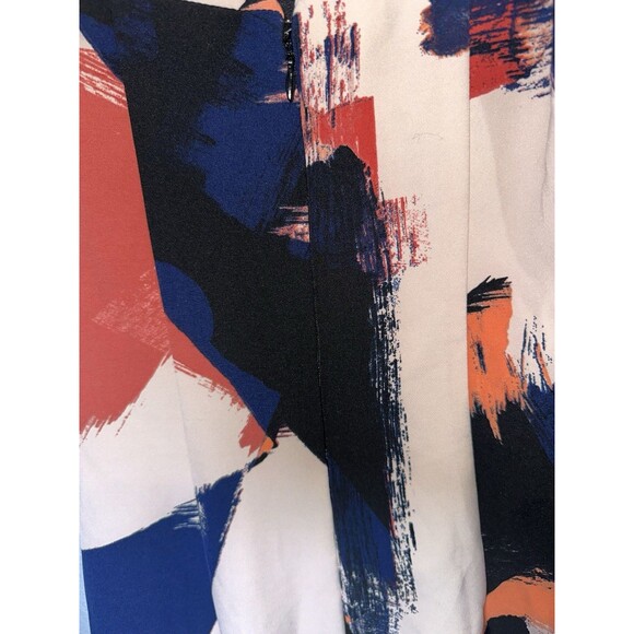 Le Château - Abstract Print Sleeveless Sheath Dress - Size XS - Picture 13 of 13